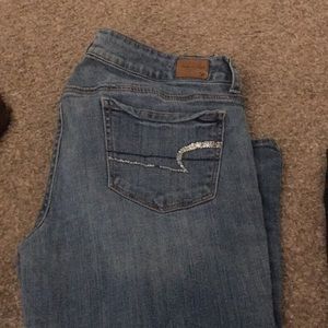 American eagle jeans size 14